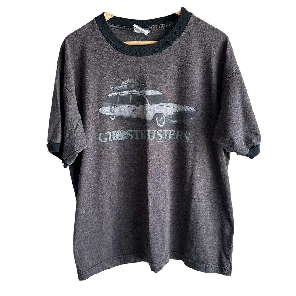Vintage 2004 Ghostbusters Ringer Tee Thunder Creek Tag L